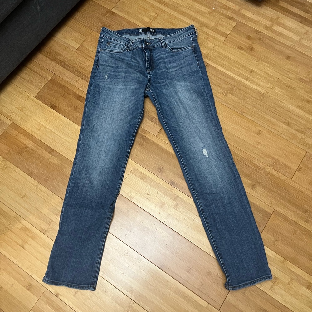 KUT Jeans Straight Leg Size 10